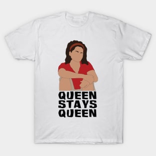 Sandra Queen Stays Queen Graphic T-Shirt